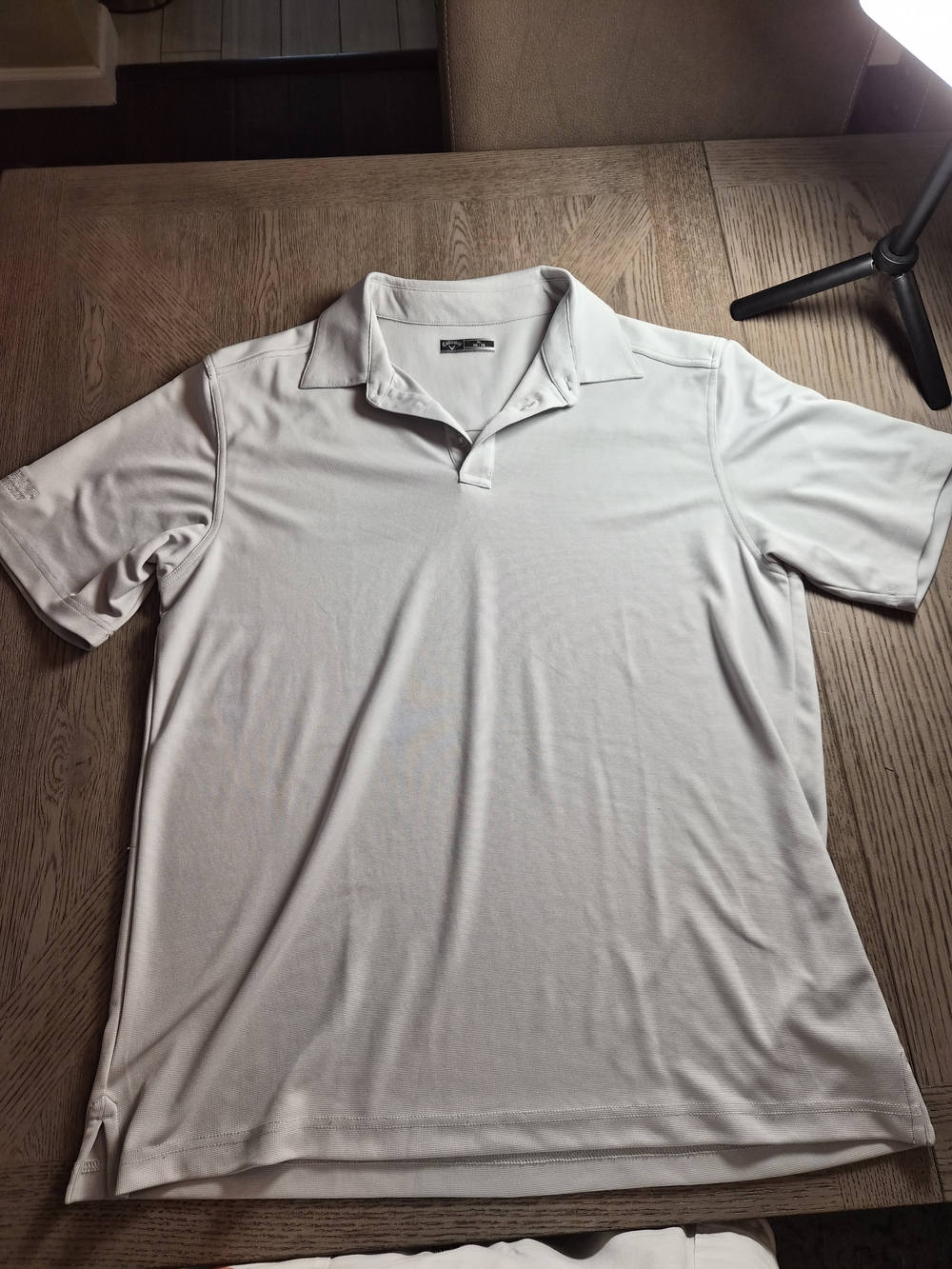 Callaway White Men's Golf Polo Shirt